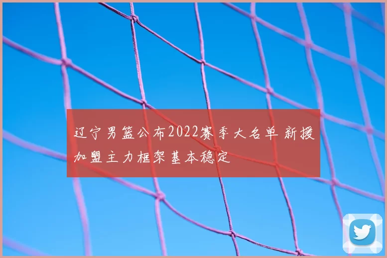 辽宁男篮公布2022赛季大名单 新援加盟主力框架基本稳定